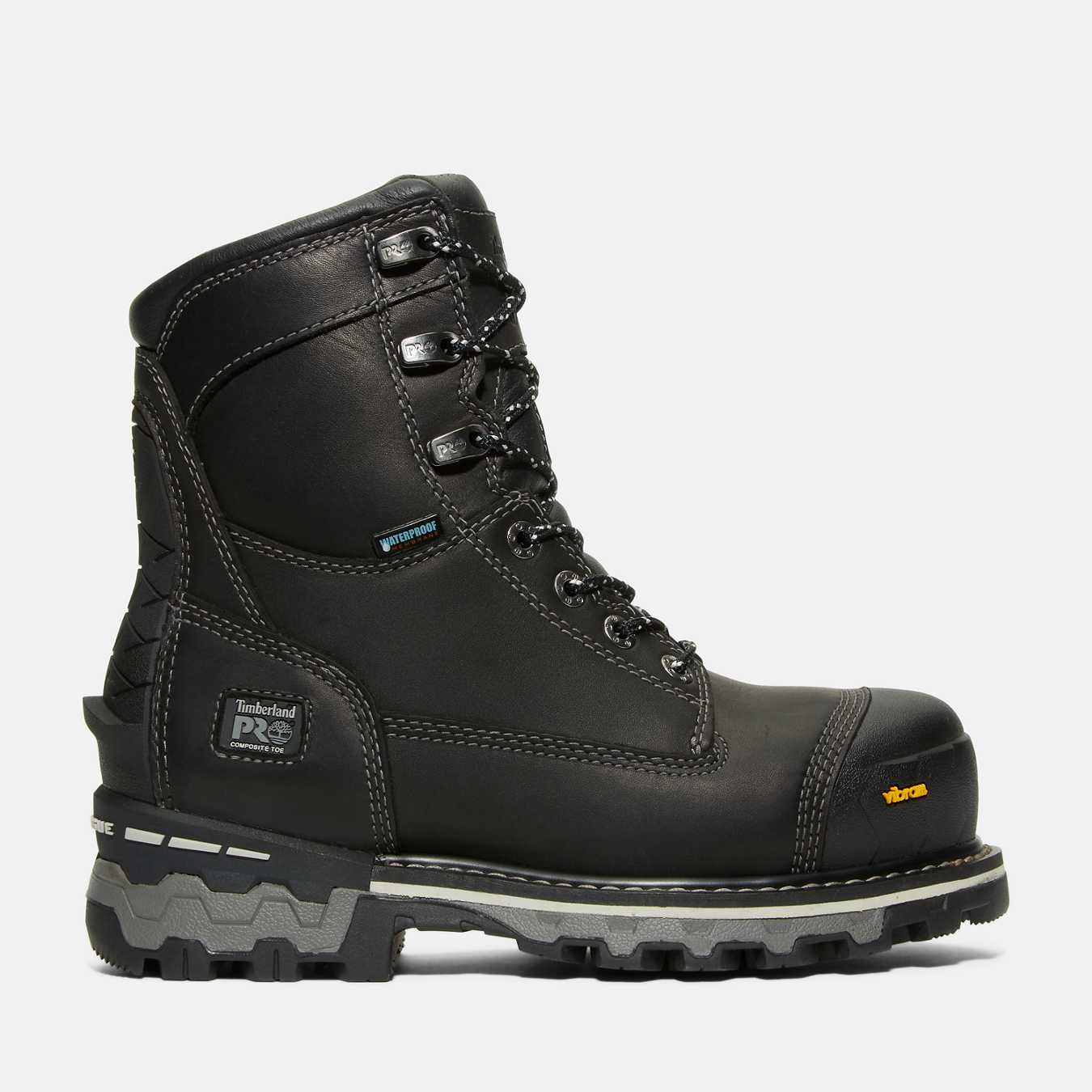 Bottes De Travail Imperméables Femme BOGS Cuir Schiste Taille US 8 - Neuves Avec Emballage